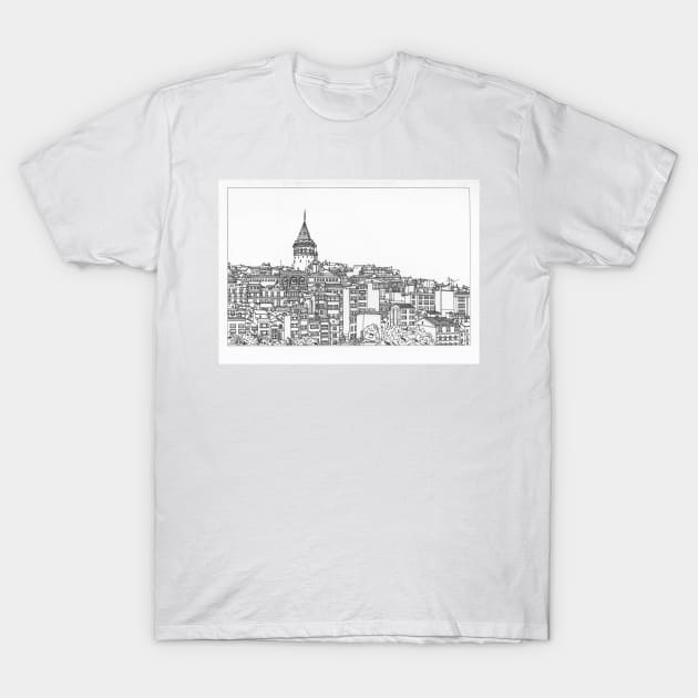 Istanbul T-Shirt by valery in the gallery